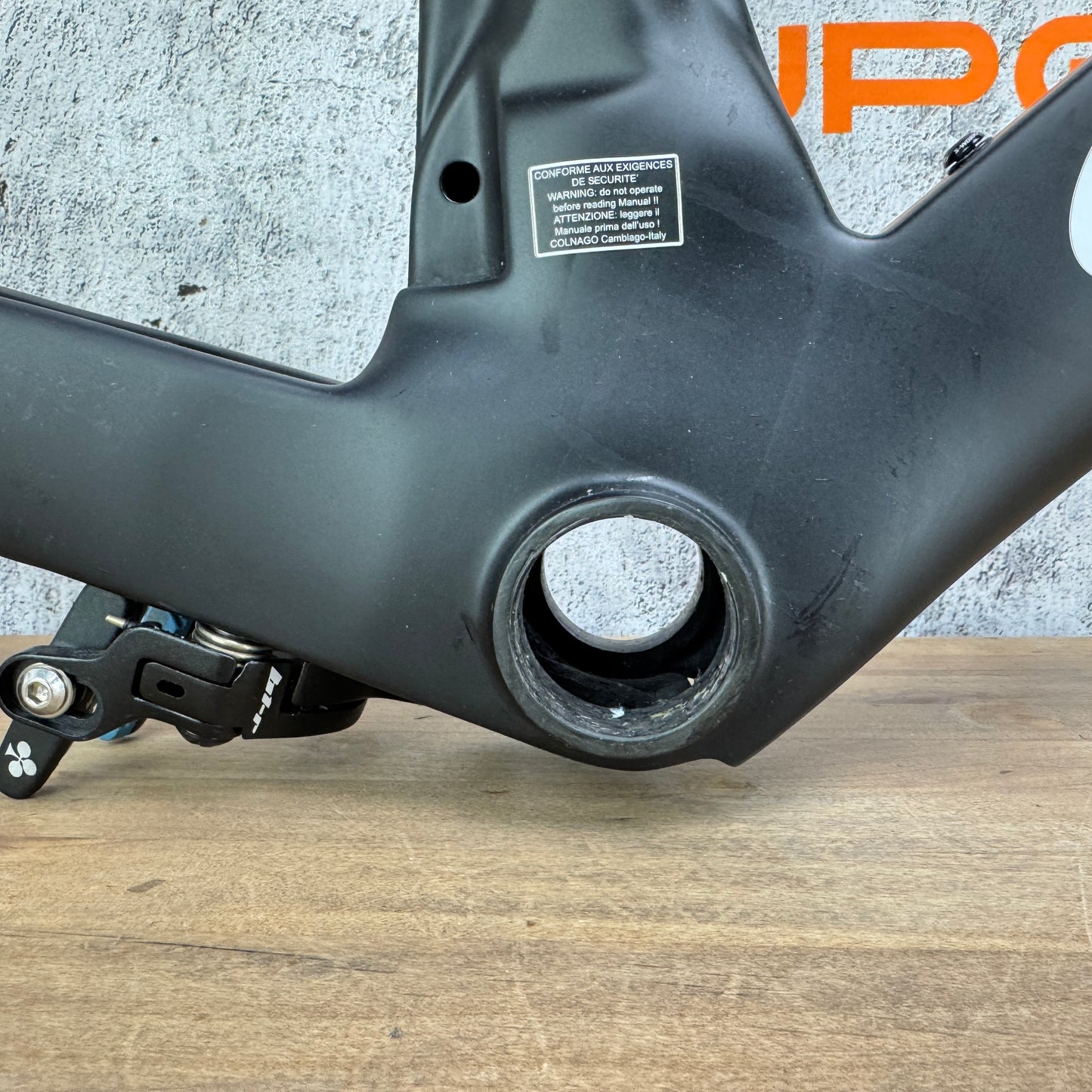 Low Mile! Colnago K.One Small Rim Brake Carbon TT Frameset 700c 4002g 51 Speedshop