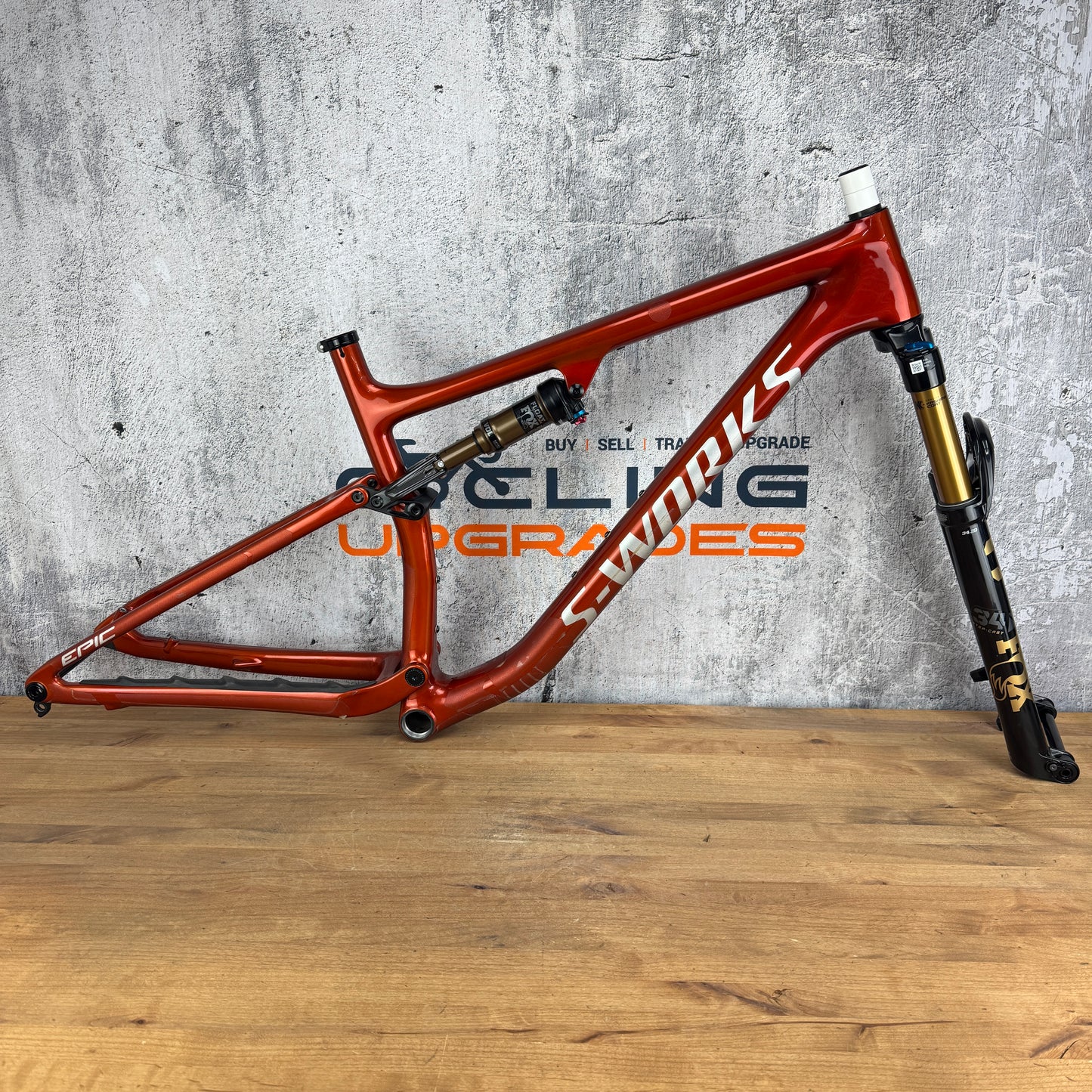 2022 Specialized S-Works Epic Large Carbon Disc MTB Frameset 29" Fox Suspension UDH