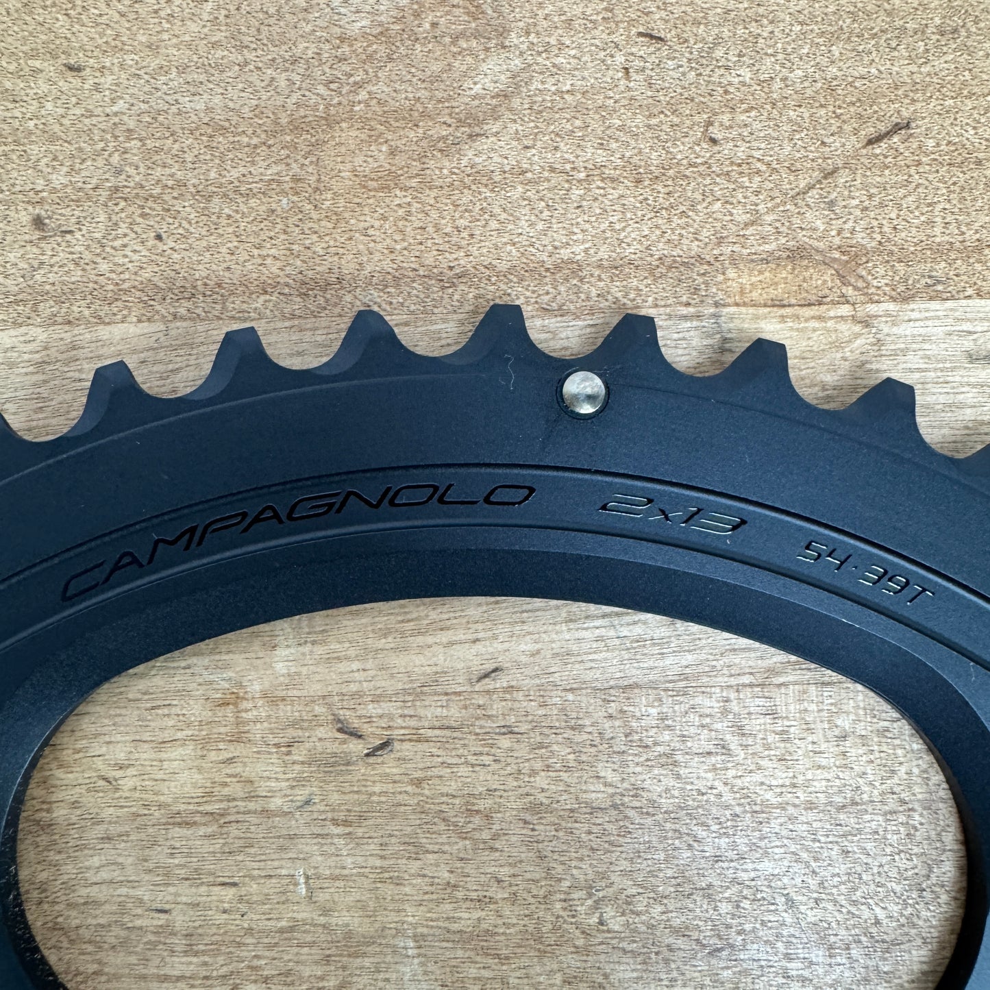 New! Campagnolo WRL CR02-SR135439 54/39t 13-Speed Chainring Set 189g MSRP $312