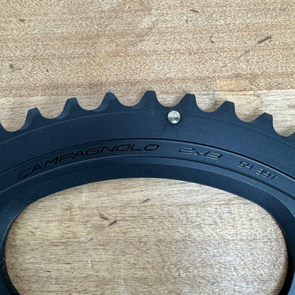 New! Campagnolo WRL CR02-SR135439 54/39t 13-Speed Chainring Set 189g MSRP $312