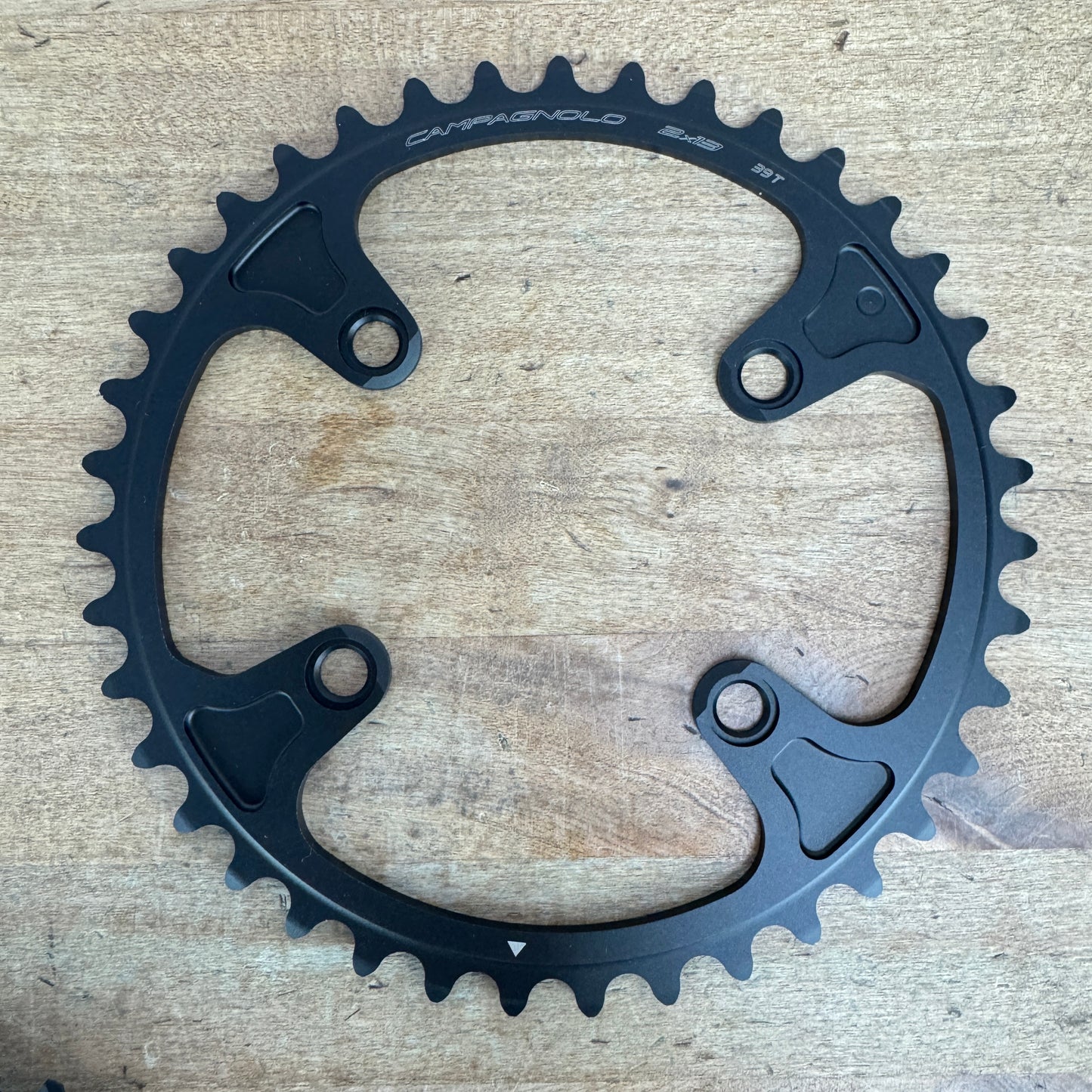 New! Campagnolo WRL CR02-SR135439 54/39t 13-Speed Chainring Set 189g MSRP $312