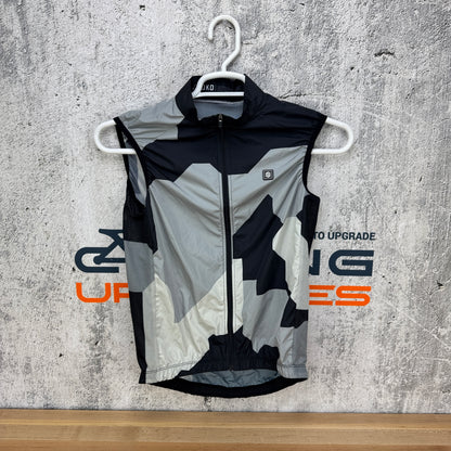 Light Wear! Siroko SC V1 Small Grey/Black/White Cycling Vest