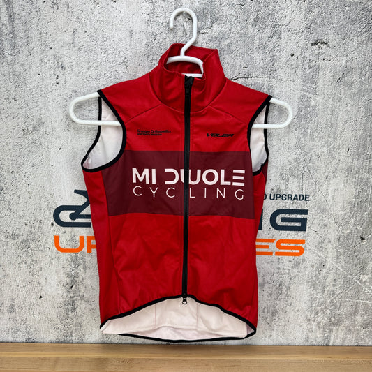 Light Wear! Voler Thermal Red XS Mi Duole Team Cycling Vest