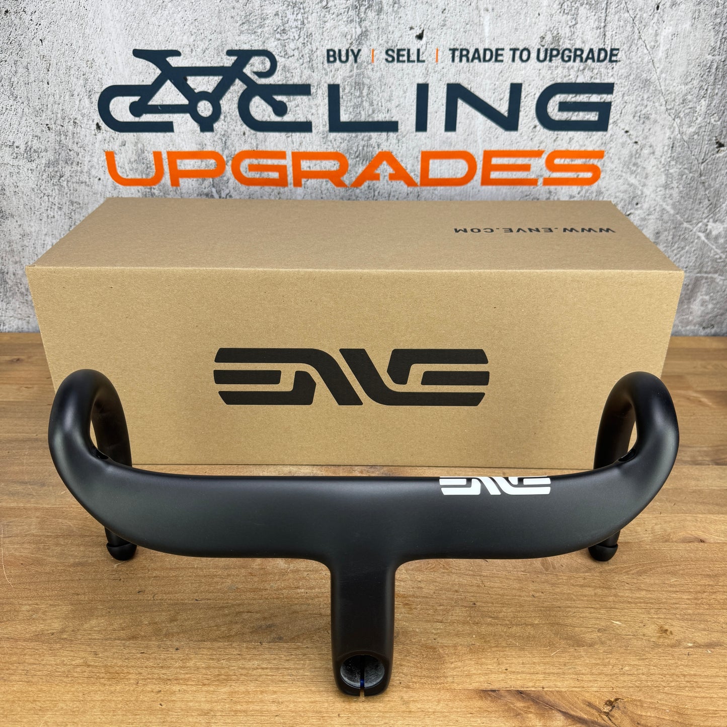 New! Enve SES Aero Pro One-Piece 37/40cm Integrated Carbon Bike Handlebar 345g