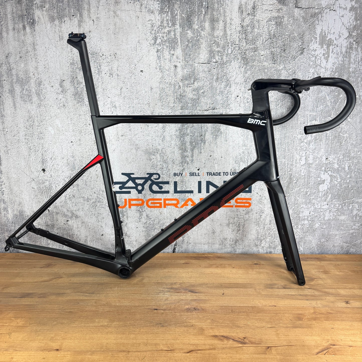2020 BMC Roadmachine 01 61cm Carbon Disc Brake Frameset 700c 2676g