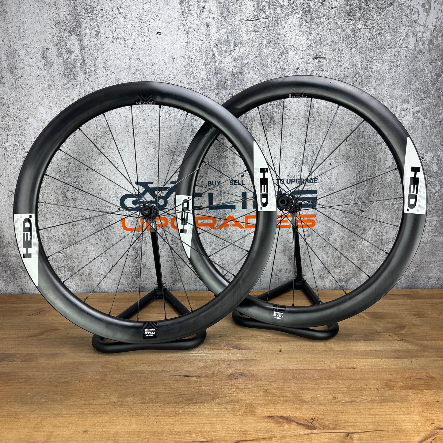 New! HED Stillwater G50 Carbon Tubeless Gravel Disc Wheelset 700c 1702g