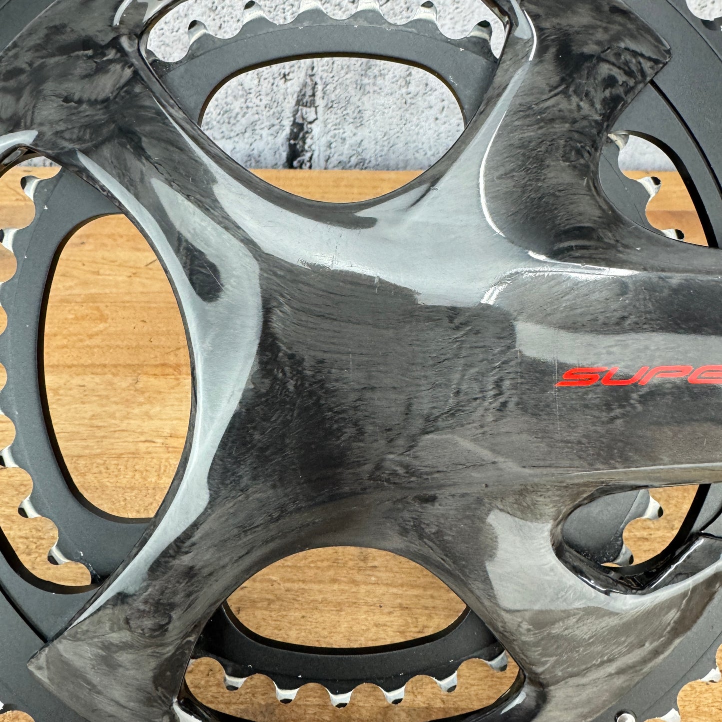 Campagnolo Super Record 12 175mm 53/39t Carbon w/ CULT Ceramic Crankset 645g