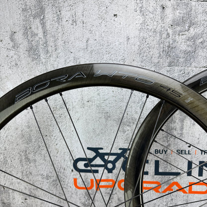 Campagnolo Bora WTO 45 Carbon Tubeless 2-Way Fit Disc Wheelset 700c 1575g