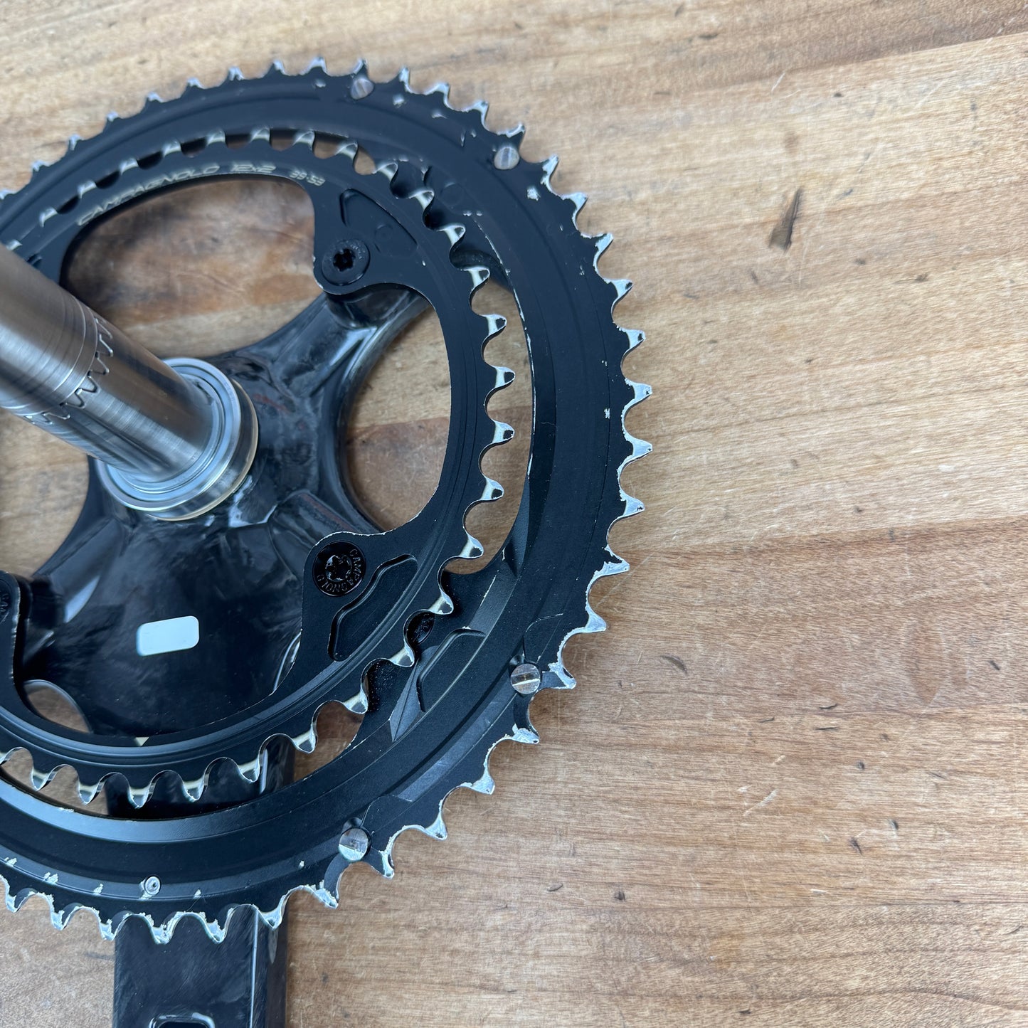 Campagnolo Super Record 12 175mm 53/39t Carbon w/ CULT Ceramic Crankset 645g