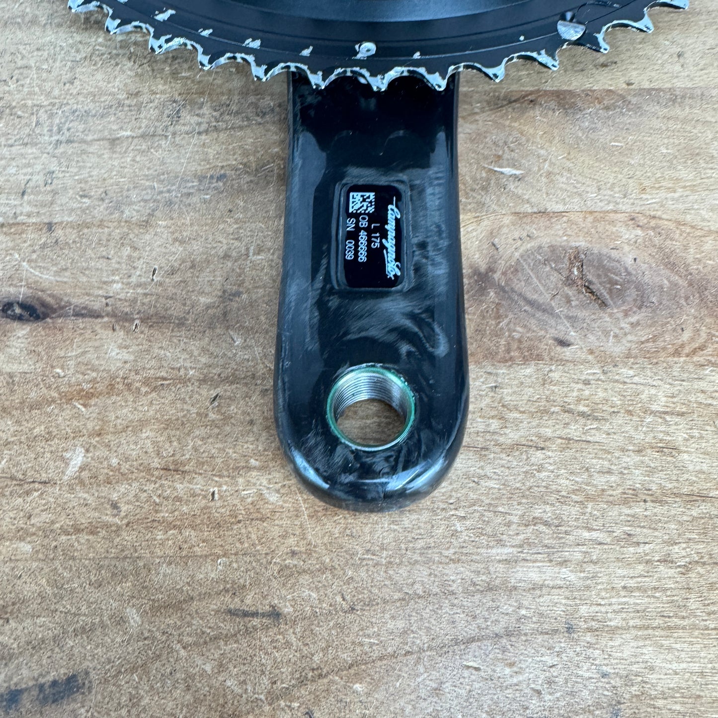 Campagnolo Super Record 12 175mm 53/39t Carbon w/ CULT Ceramic Crankset 645g