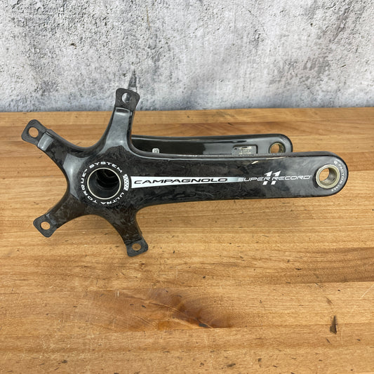 Rare! Campagnolo Super Record 11 XPSS 177.5mm Carbon Crank Arms 527g