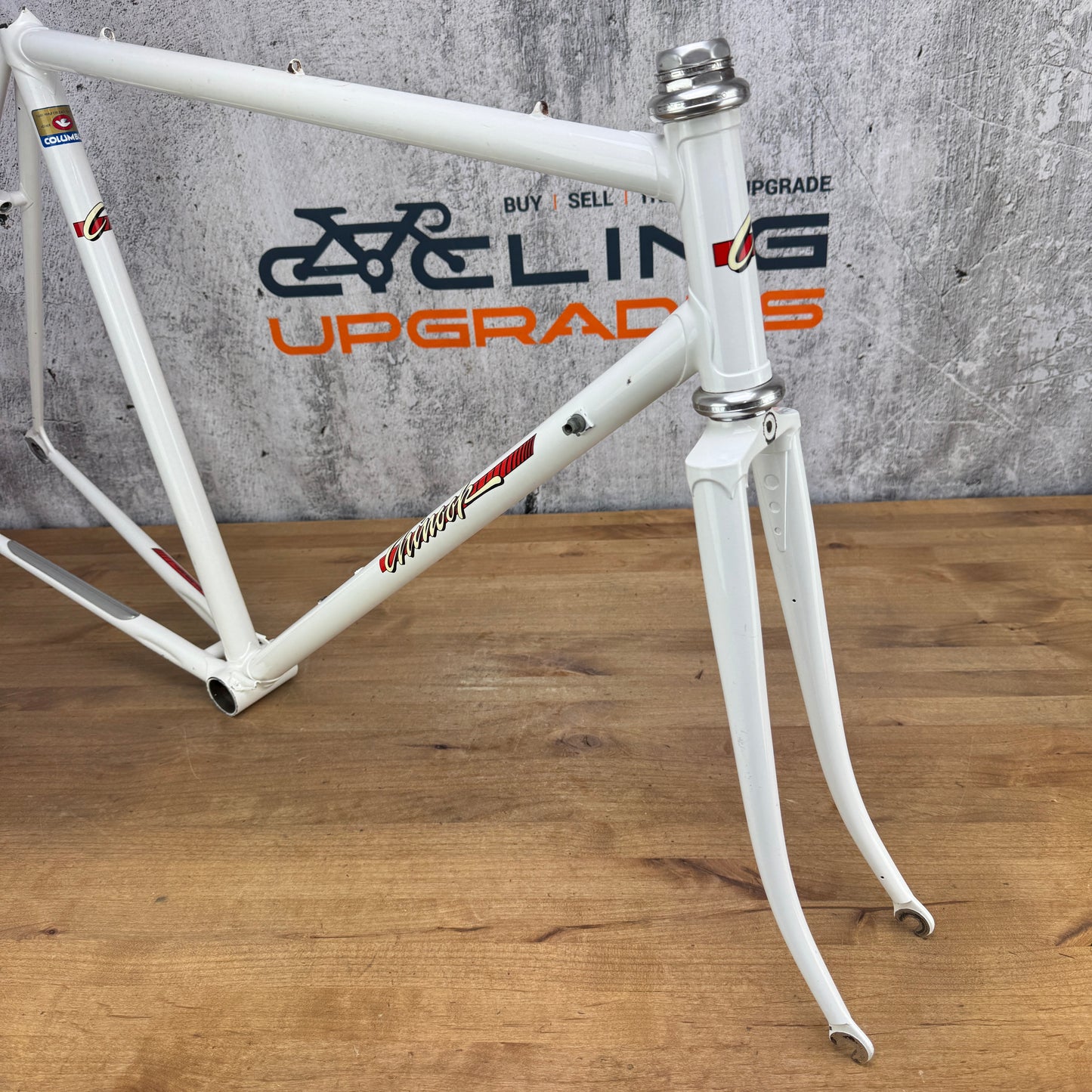 Chinook Bruce Gordon 55x54cm Rim Brake Columbus Steel Frameset 700c 2815g