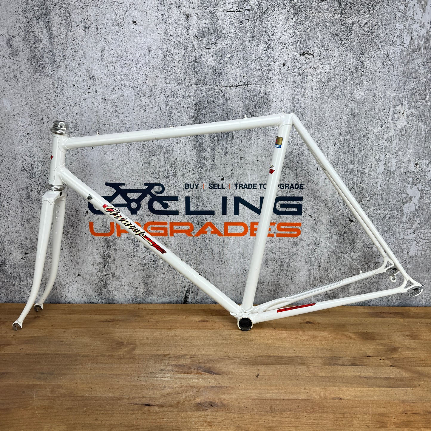 Chinook Bruce Gordon 55x54cm Rim Brake Columbus Steel Frameset 700c 2815g