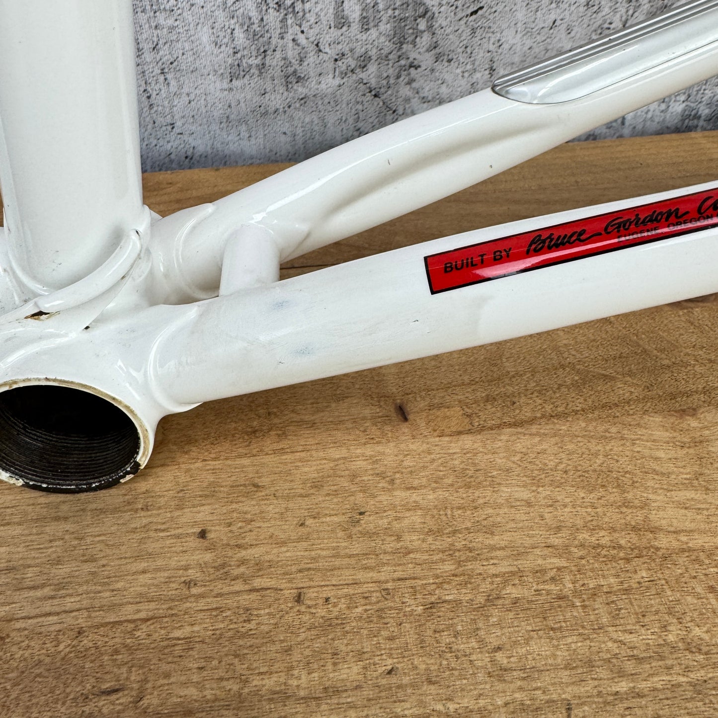 Chinook Bruce Gordon 55x54cm Rim Brake Columbus Steel Frameset 700c 2815g