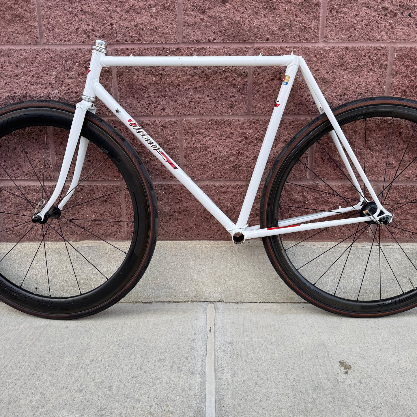 Chinook Bruce Gordon 55x54cm Rim Brake Columbus Steel Frameset 700c 2815g