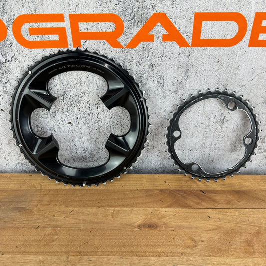 Shimano Ultegra FC-R8100 52/36t 12-Speed 4-Bolt 110BCD Bike Chainring Set 162g