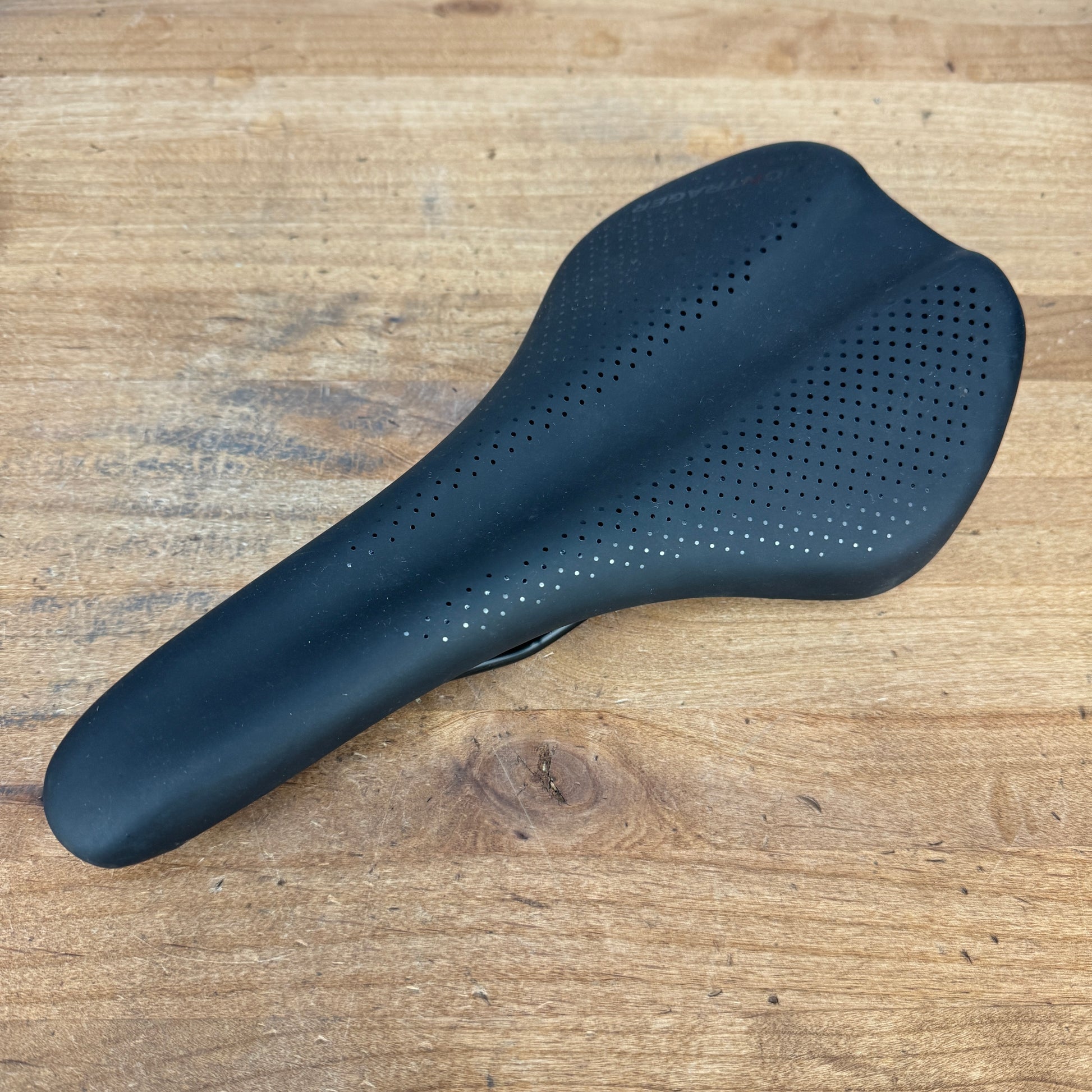 Light Use! Bontrager Arvada 7x7mm Steel Rails 142mm Bike Saddle 302g –