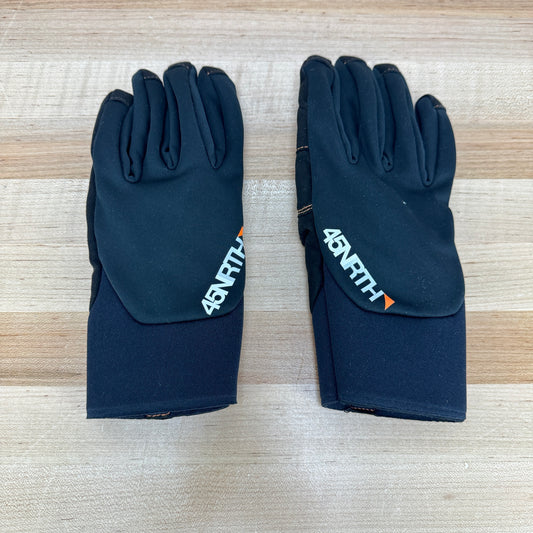 Worn Once! 45NRTH Nokken Medium Black Cycling Gloves