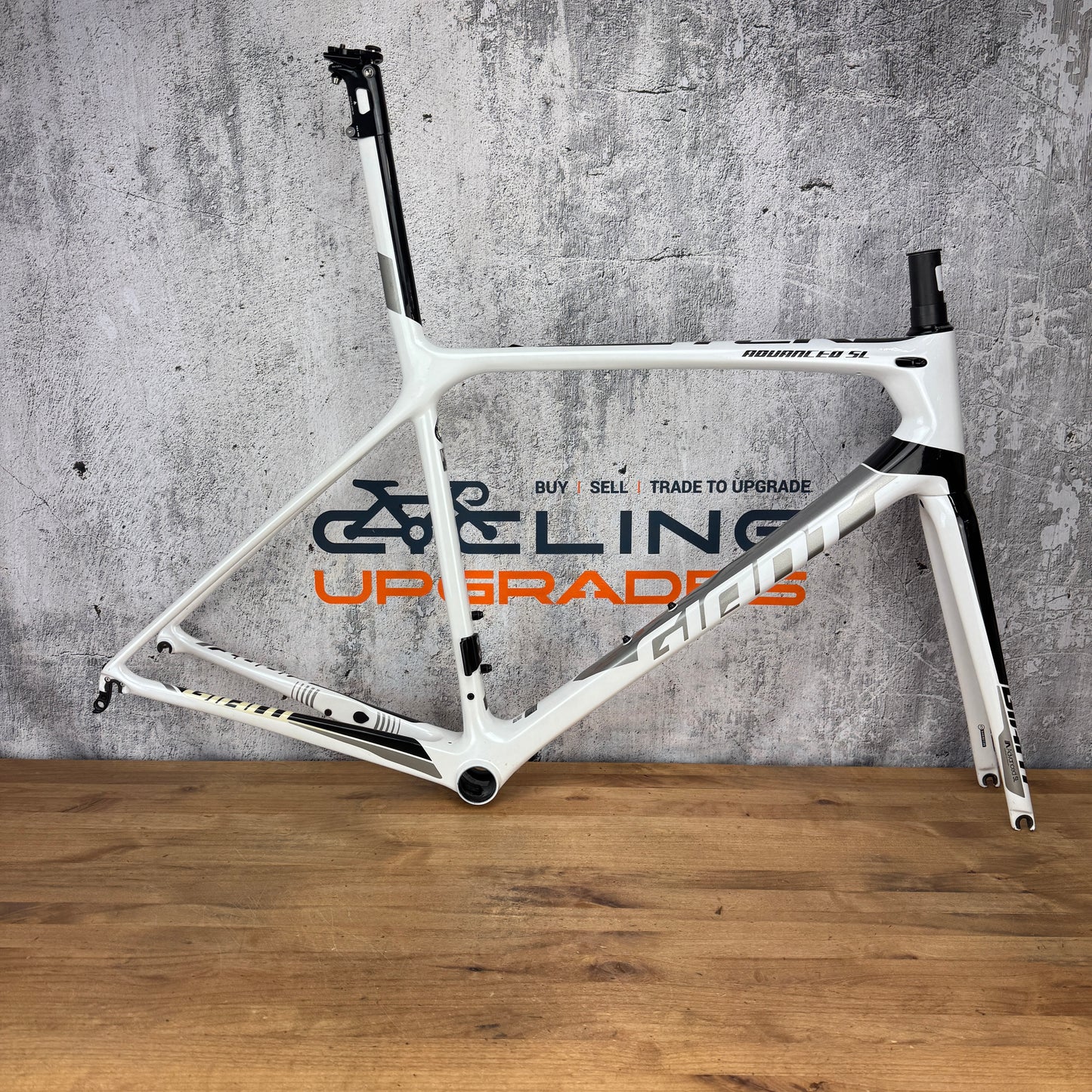 2019 Giant TCR Advanced SL ML 57cm Rim Brake Carbon Frameset 700c 1490g