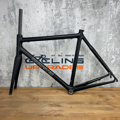 Hampsten Cycles Road 56cm Rim Brake Carbon Frameset 700c New Enve Fork 1718g