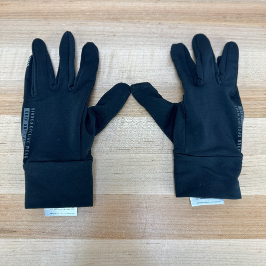 Worn Once! Siroko Nuremberg Medium Black Cycling Gloves