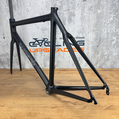 Hampsten Cycles Road 56cm Rim Brake Carbon Frameset 700c New Enve Fork 1718g
