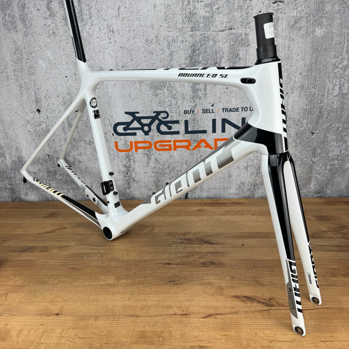 2019 Giant TCR Advanced SL ML 57cm Rim Brake Carbon Frameset 700c 1490g