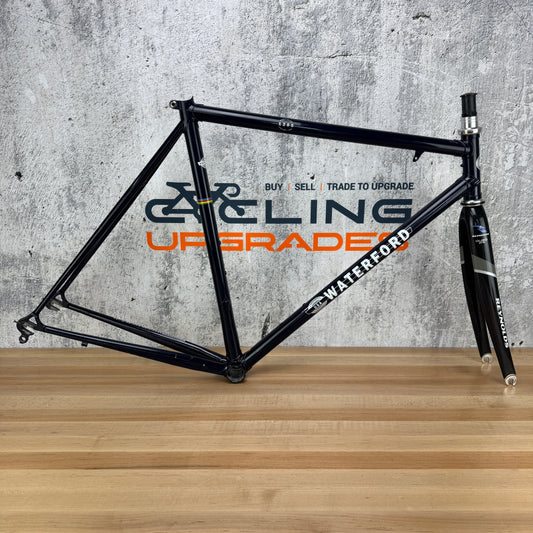 Waterford 1200 55x53cm Rim Brake Lugged Steel Frameset 700c Ouzo Pro Carbon Fork