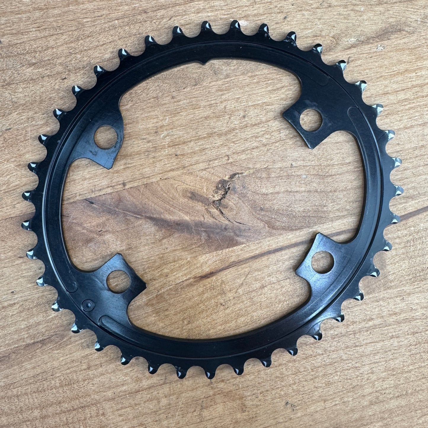 Absolute Black Premium Oval 53/39t Shimano 4-Bolt 110 BCD 11-Speed Chainring Set