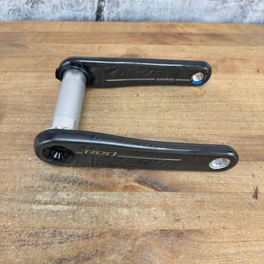 Ridden Once! SRAM Red E1 160mm Carbon 8-Bolt Direct Mount Crankset Crank Arms