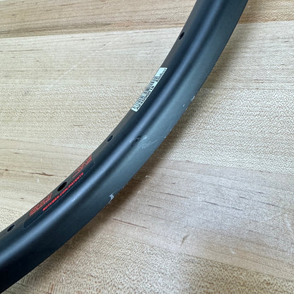 Light Use! Stans No Tubes Podium SRD 28h Disc Tubeless XC MTB Bike Carbon Rim