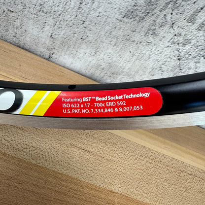 New! Stans Alpha340 Alloy Rim Brake Tubeless 20h Road/CX Bike Rim 400g