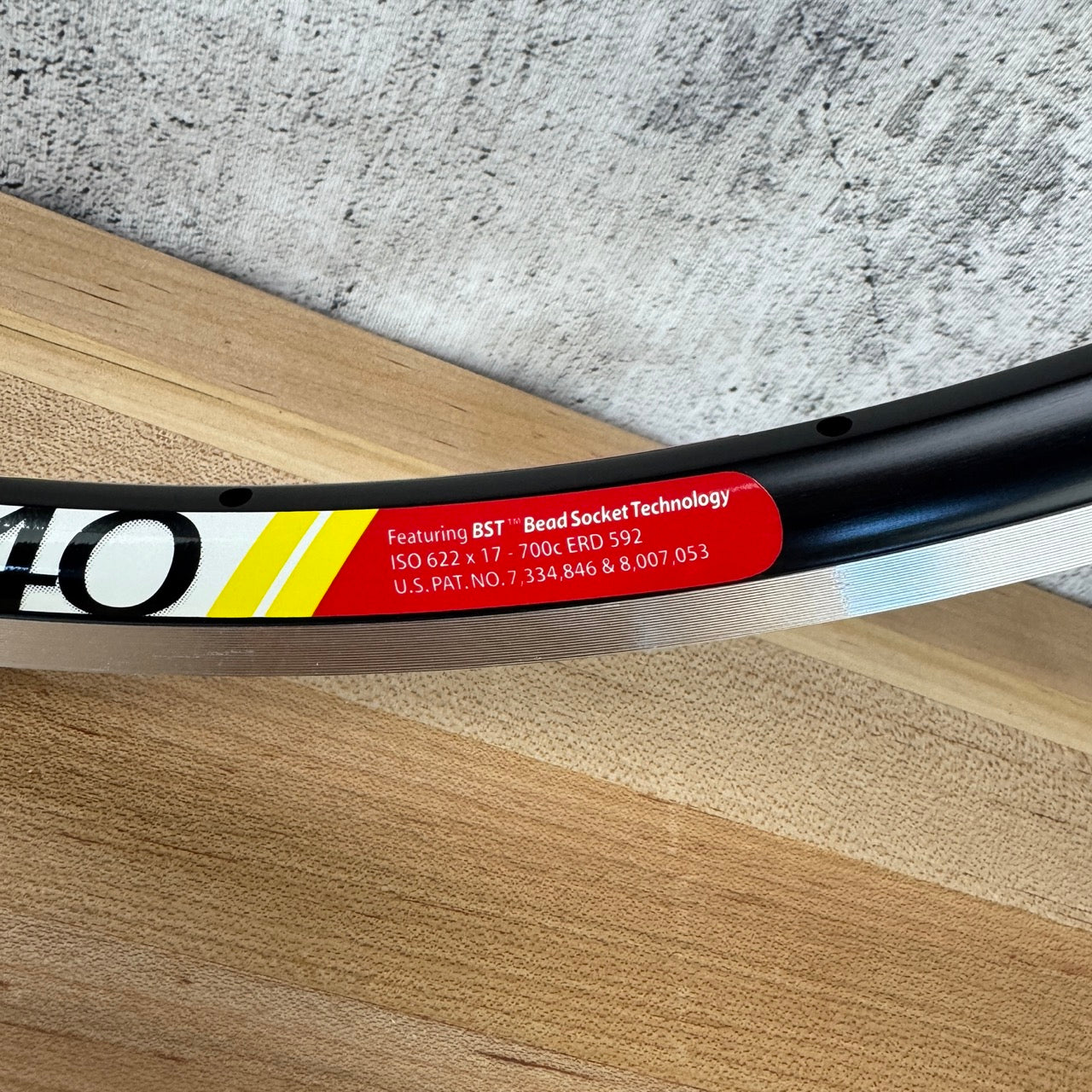 New! Stans Alpha340 Alloy Rim Brake Tubeless 20h Road/CX Bike Rim 402g