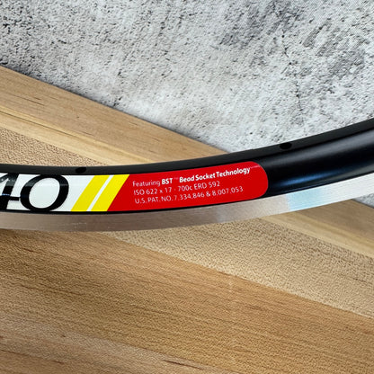 New! Stans Alpha340 Alloy Rim Brake Tubeless 20h Road/CX Bike Rim 402g
