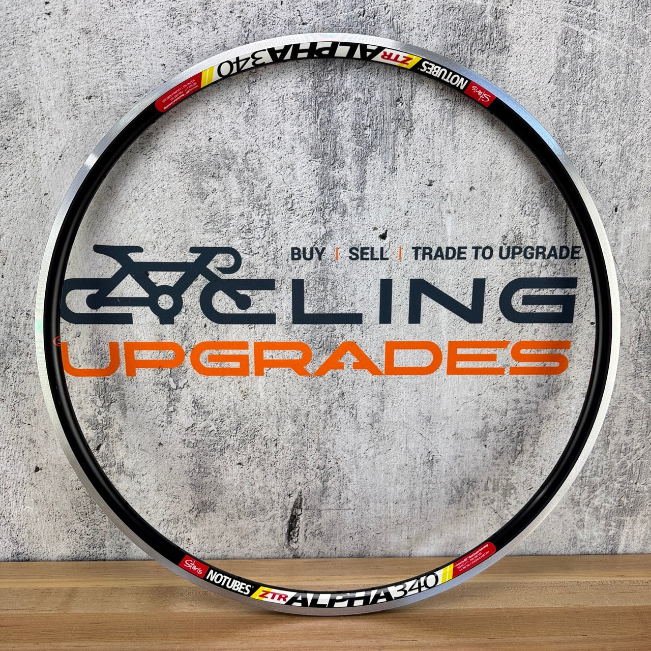 New! Stans Alpha340 Alloy Rim Brake Tubeless 20h Road/CX Bike Rim 402g