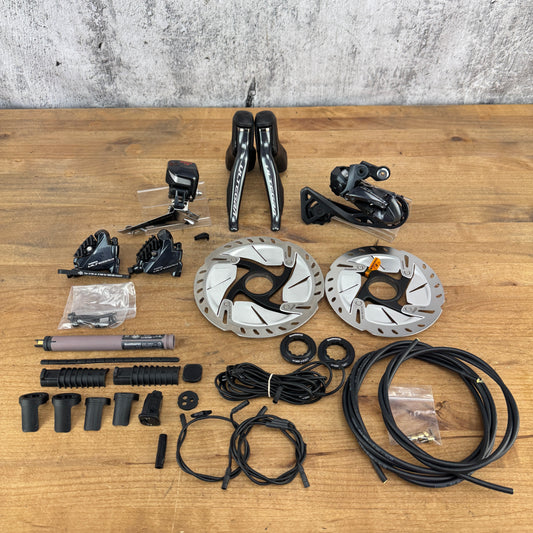 Ridden Once! Shimano Ultegra R8070 Di2 Electronic 11-Speed Disc Mini Groupset