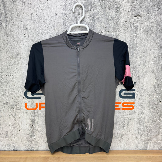 Light Wear Rapha Pro Team Training Men's XL Short Sleeve Grey Cycling Jersey