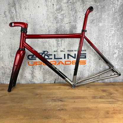 2024 Mosaic G-Series GT-1 AR 54cm Titanium Gravel Disc Frameset 700c 2626g