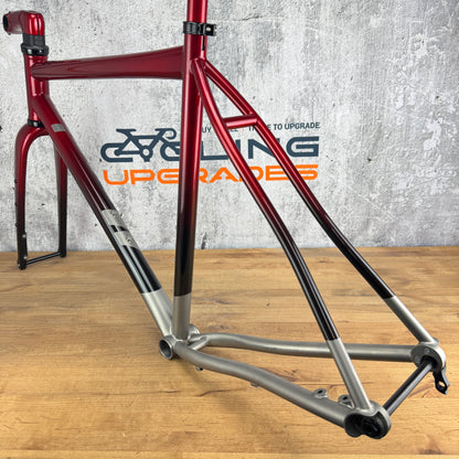 2024 Mosaic G-Series GT-1 AR 54cm Titanium Gravel Disc Frameset 700c 2626g