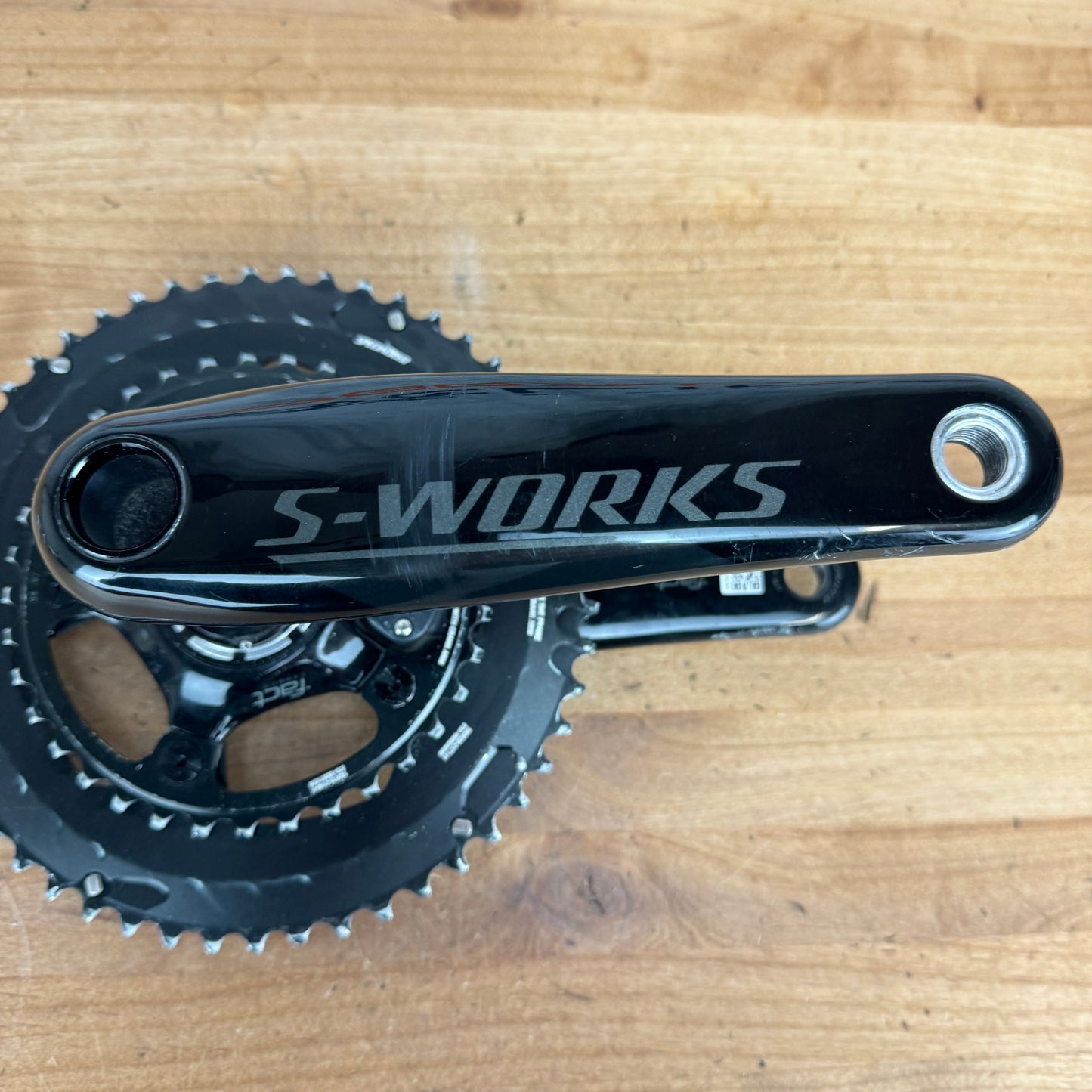 Specialized FACT Carbon Power Cranks Dual Sided Power Meter 175mm 52/36t Crankset