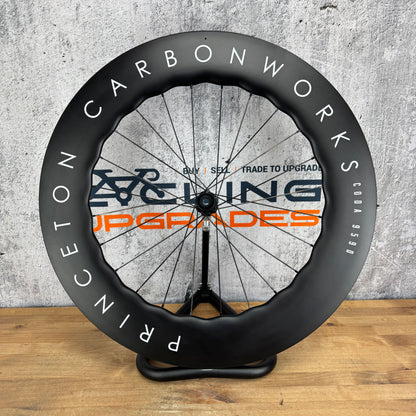 Mint! Princeton CarbonWorks Coda 9590 Carbon Tubeless Disc Front Wheel 700c 864g