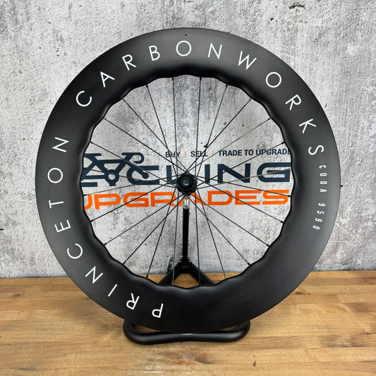 Mint! Princeton CarbonWorks Coda 9590 Carbon Tubeless Disc Front Wheel 700c 864g