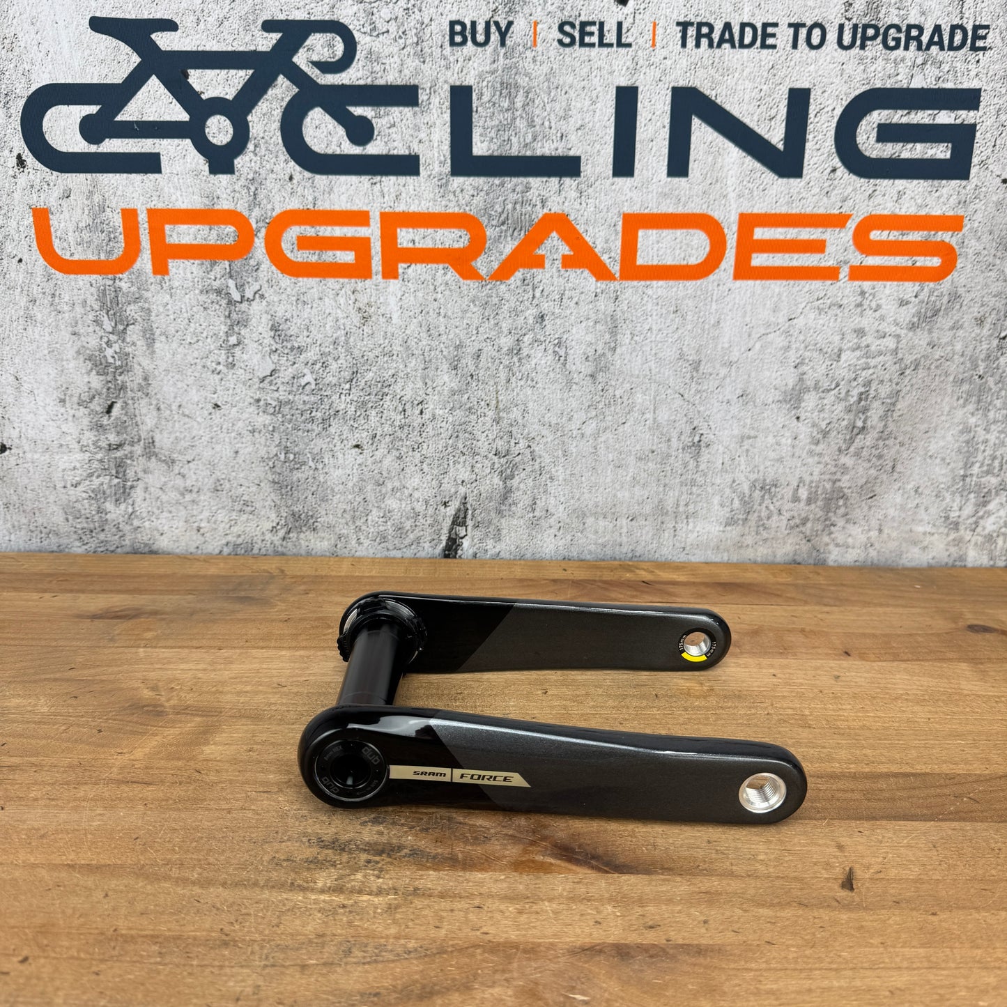 New Takeoff! SRAM Force AXS D2 175mm Carbon 8-Bolt Direct Mount Crank Arms DUB