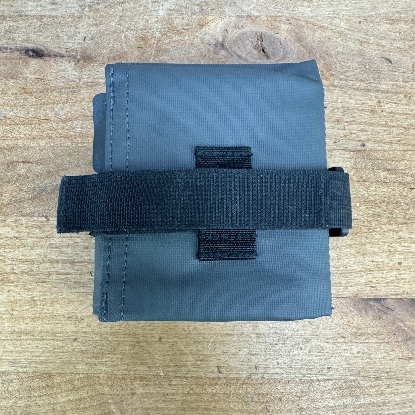 Lead Out Charcoal Nylon Bike Saddle Bag 77g