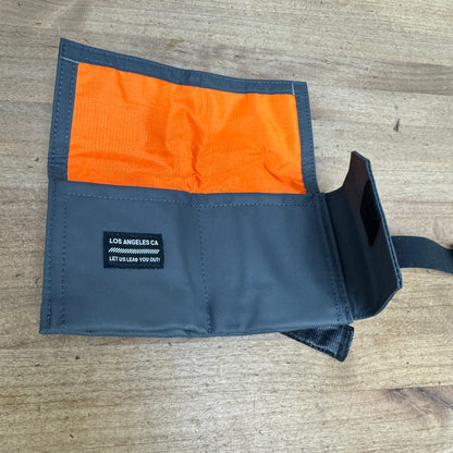 Lead Out Charcoal Nylon Bike Saddle Bag 77g