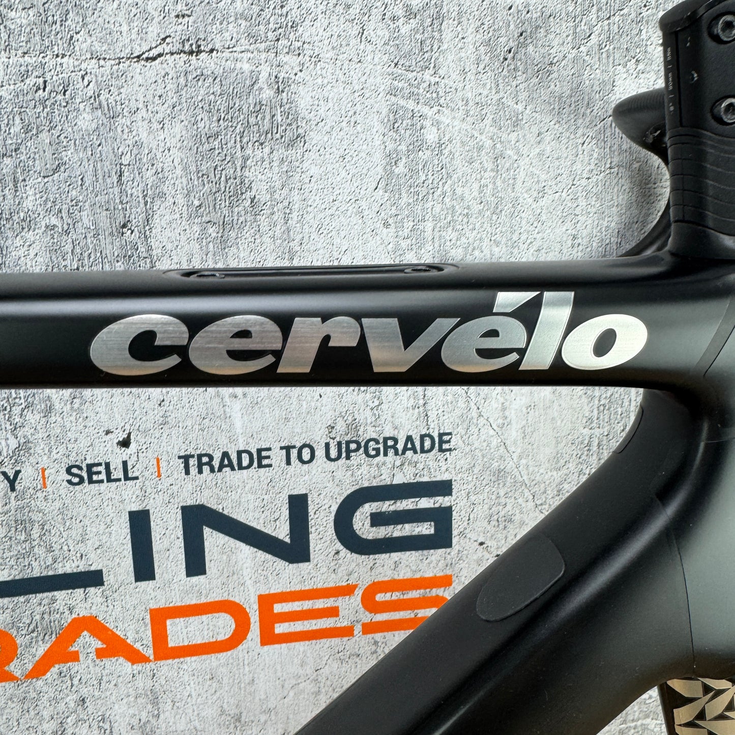 Low Mile! 2023 Cervelo Aspero 5 Five Black 54cm Carbon Disc Gravel Frameset 700c