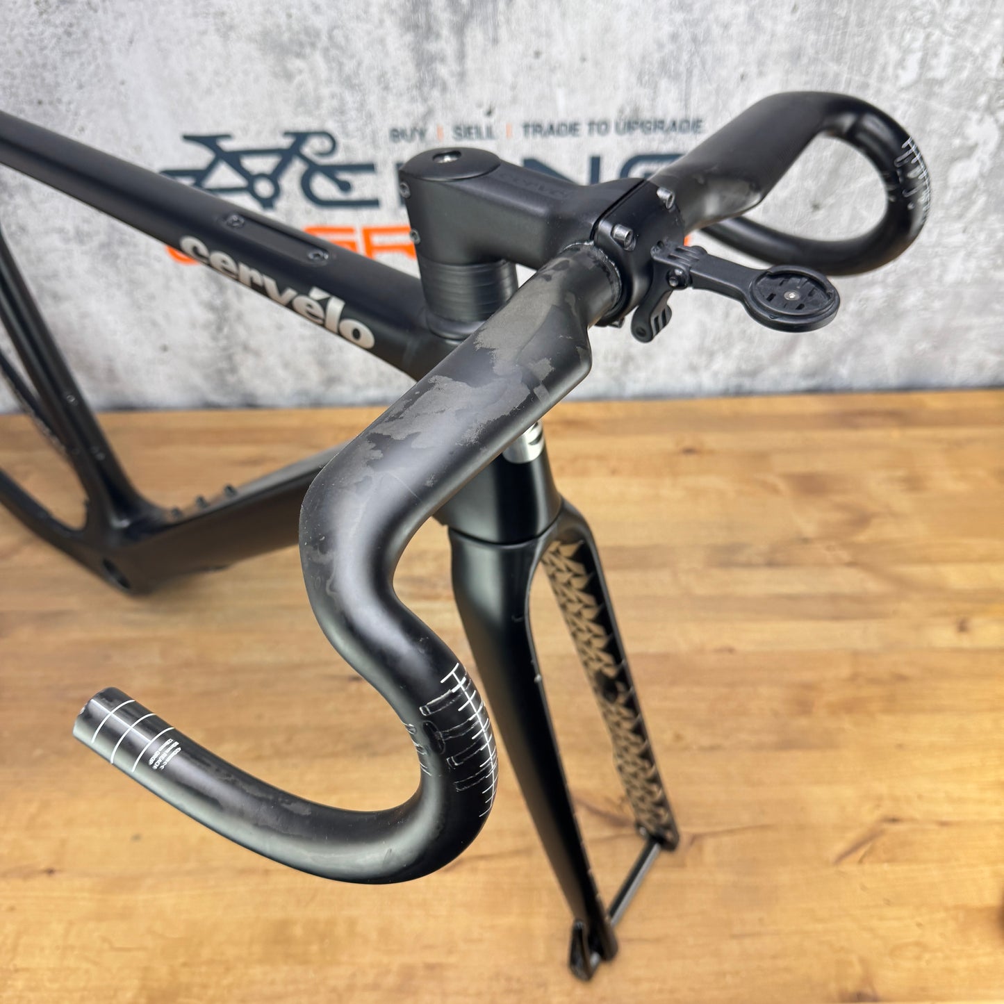 Low Mile! 2023 Cervelo Aspero 5 Five Black 54cm Carbon Disc Gravel Frameset 700c