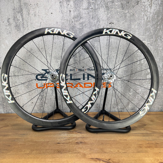 Mint! Chris King ARD44 R45D Ceramic Bearings Carbon Disc Wheelset 700c 1641g