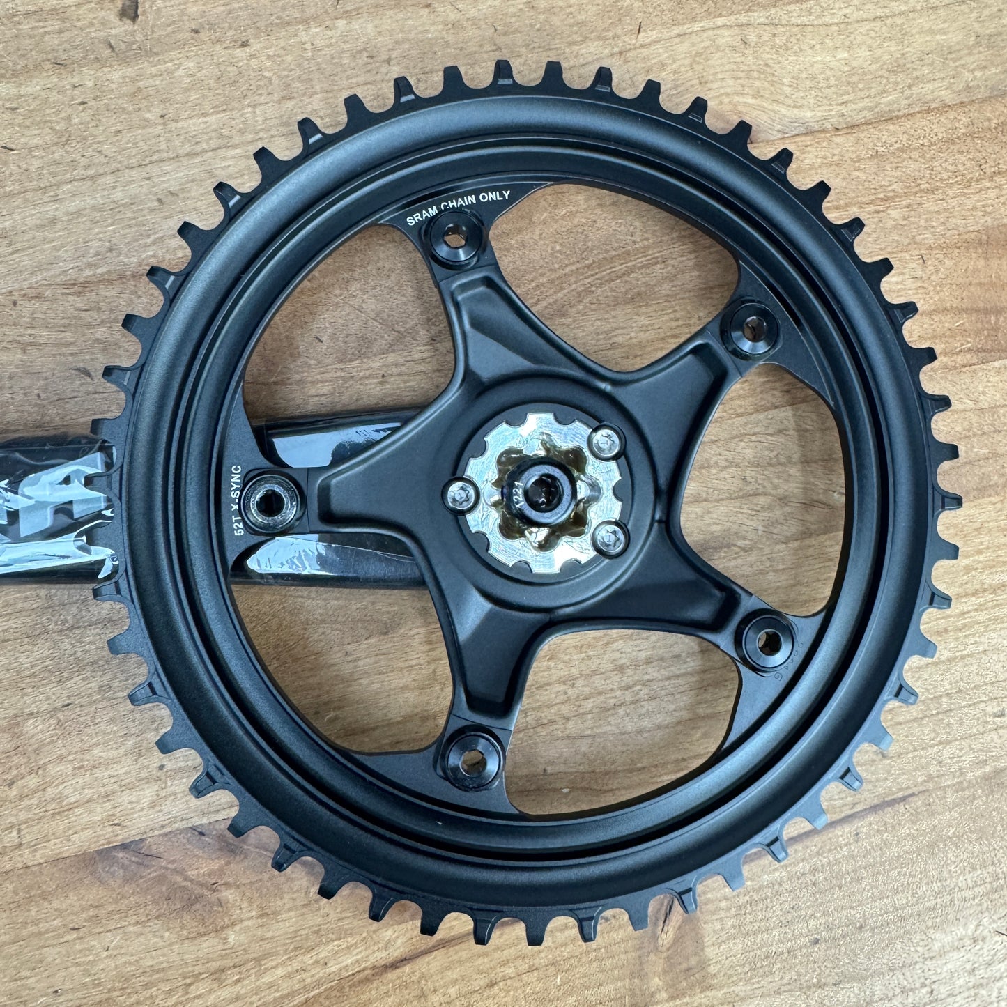 New! SRAM Force BB30 1x 172.5mm 52t 5-Bolt 130 BCD Carbon Bike Crankset 690g