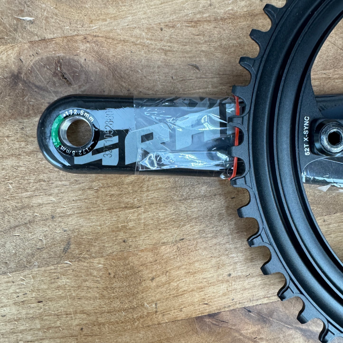 New! SRAM Force BB30 1x 172.5mm 52t 5-Bolt 130 BCD Carbon Bike Crankset 690g